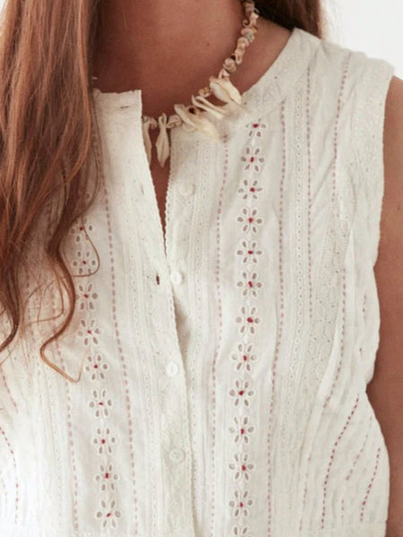 Maison Hotel Francesca Blouse Capri Panna