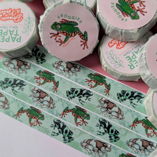 Frog Washi Tape