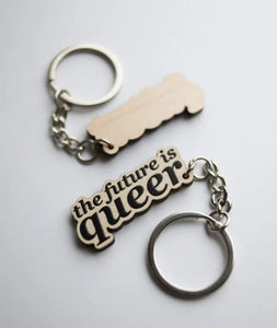 Conscious Euphoria The Future is Queer Key Ring
