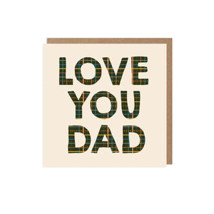 Love You Dad Card