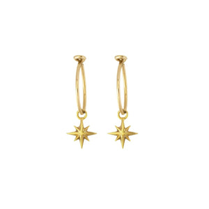 Gold Starlight Earrings