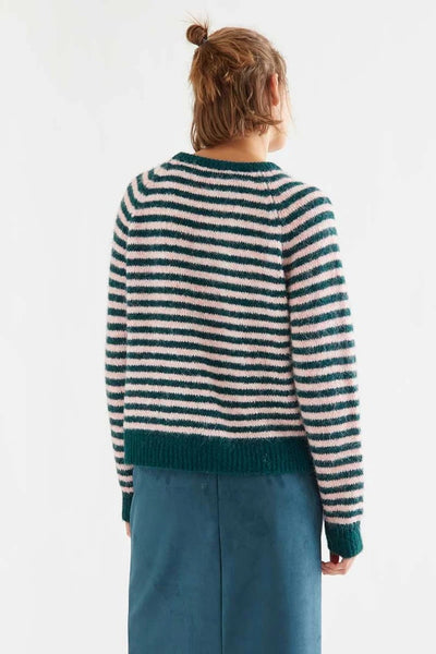 Striped Green & Pink Jumper