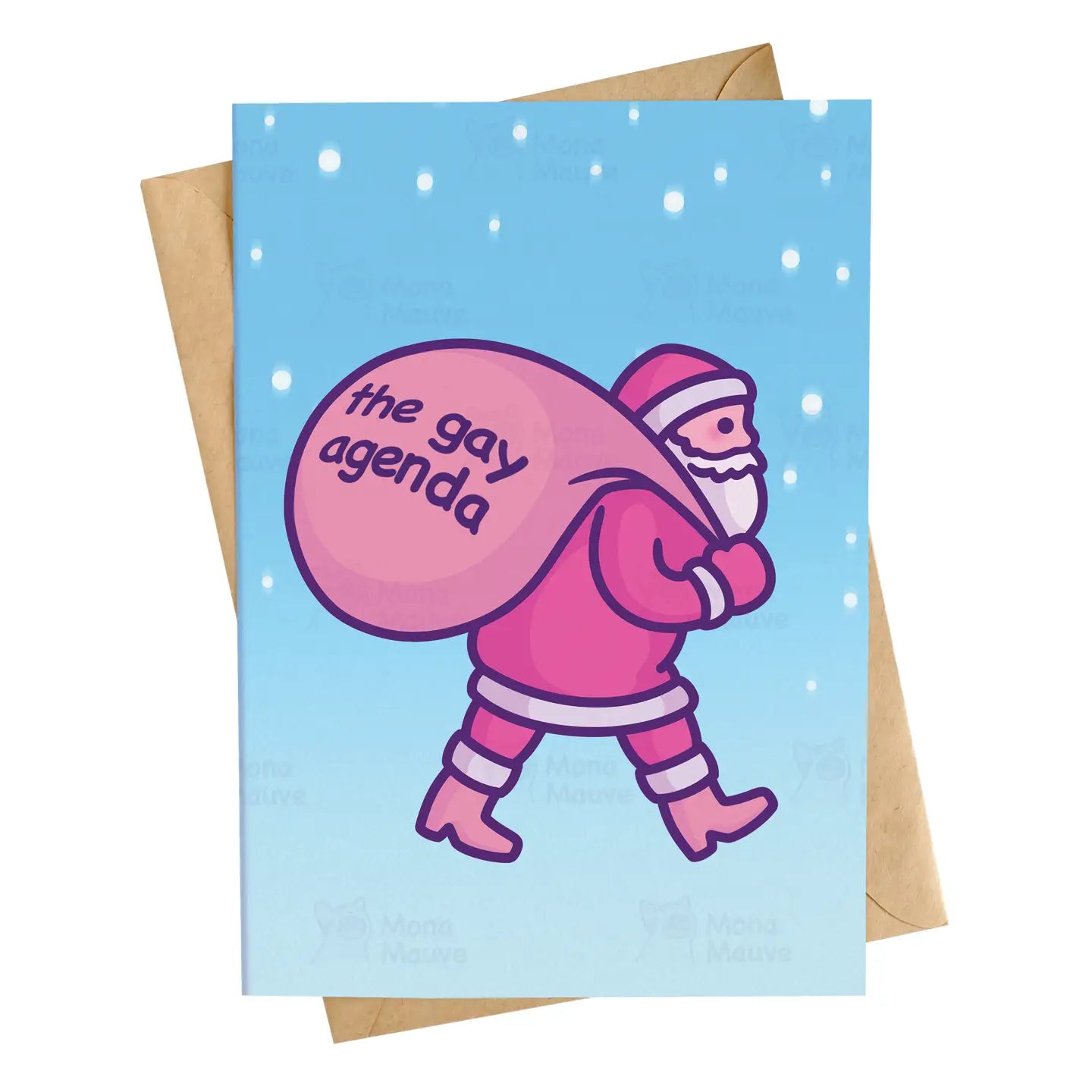 The Gay Agenda Christmas Card