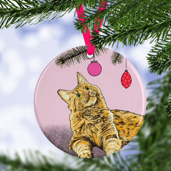 Ginger Cat Decoration