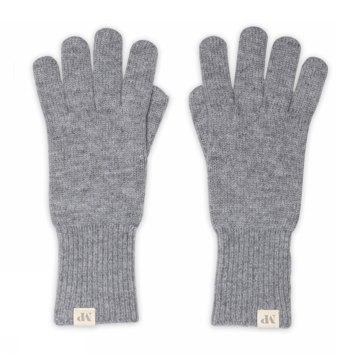 mp Denmark Trondheim Grey Melange Gloves