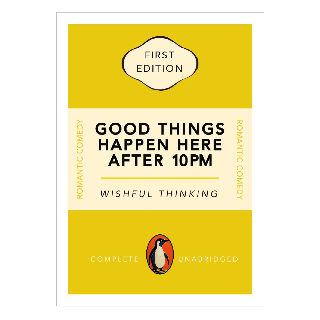 Good Things Happen Here Print