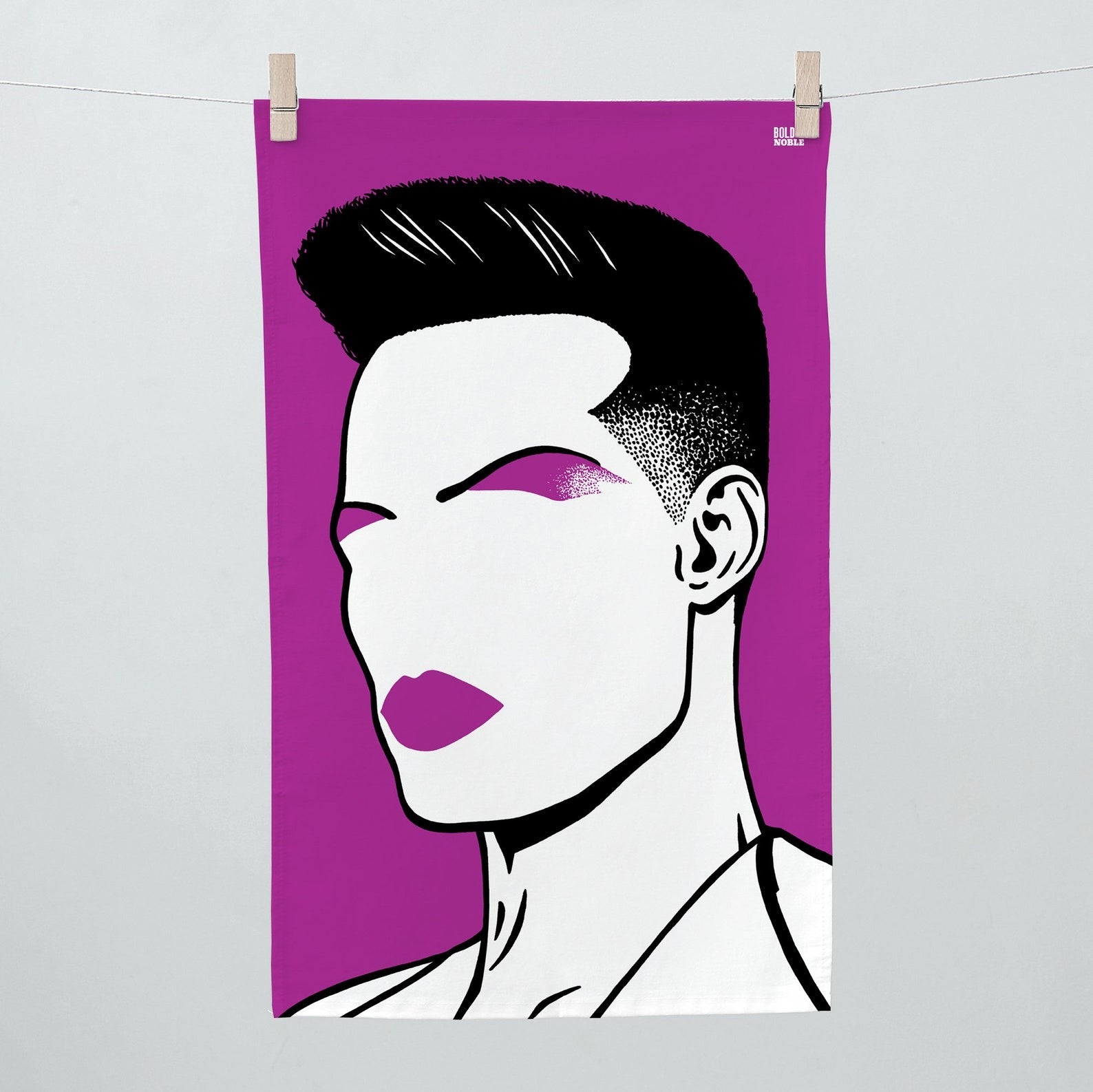 Grace Jones Tea Towel