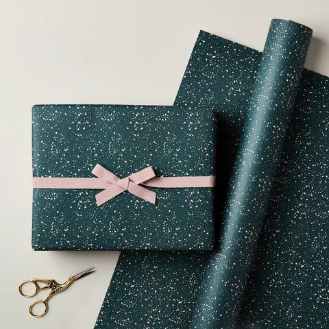 Green & Pink Terrazzo Gift Wrap
