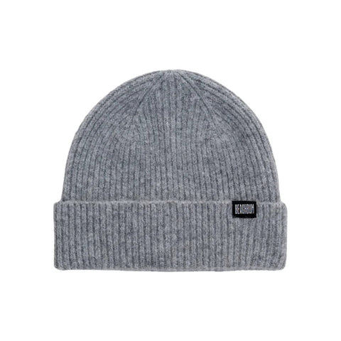 Beachbum recycled polyester wool blend grey beanie