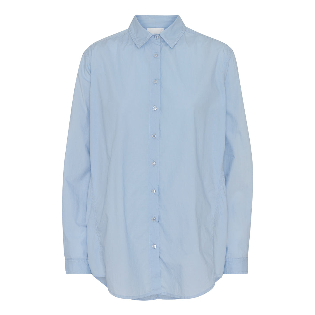 Project AJ117 Hedine cotton shirt in light blue