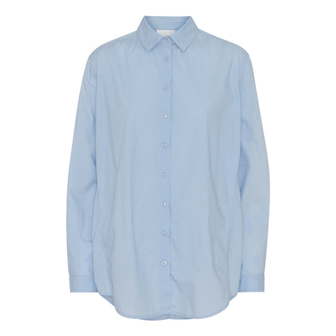 Project AJ117 Hedine cotton shirt in light blue