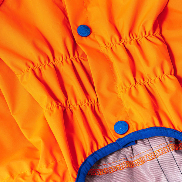 Orange Reflective Dog Overalls