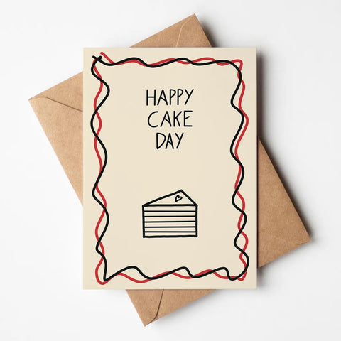 Happy Cake Day Card