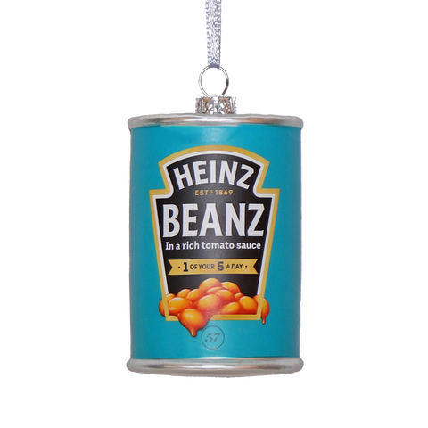 Studio THIE Heinz Beanz glass Christmas Decoration
