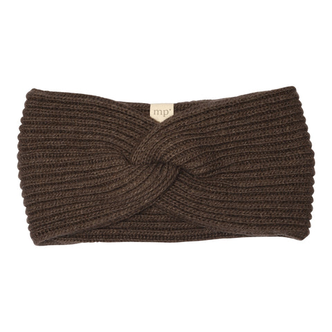 Helsinki Brown Melange Headband from mp Denmark