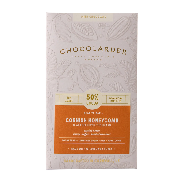 Cornish Honeycomb 50% Milk Chocolate Bar