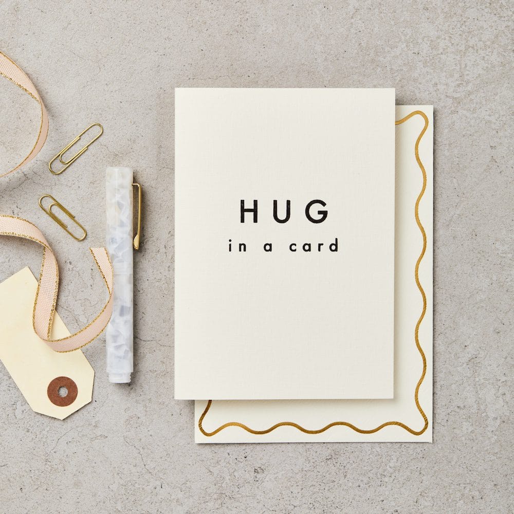 Hug In A Card Greeting Card