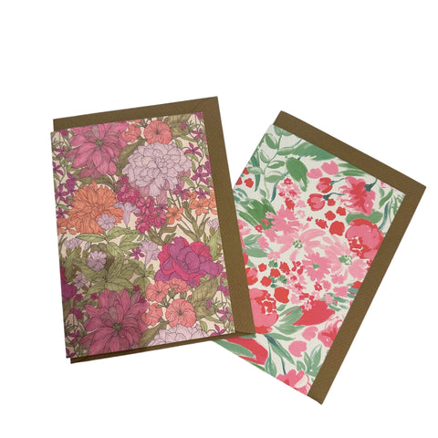 Floral Wallflower Blank Cards