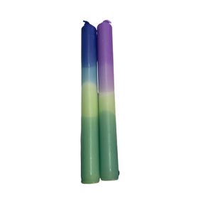 Brights Dip Dye Candle Pair