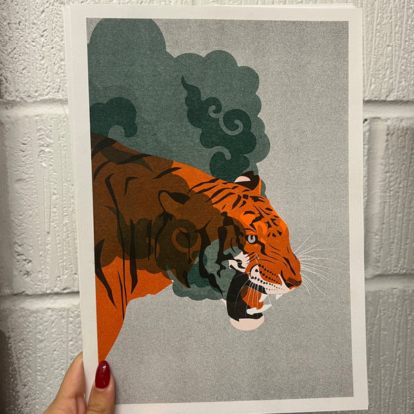 Tiger Unframed Print