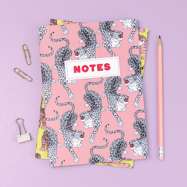 Pink Cheetah Notebook