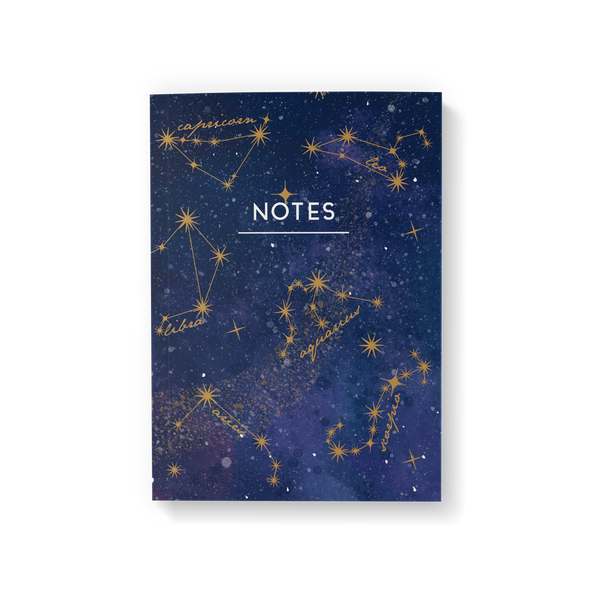 Celestial Zodiac Notebook