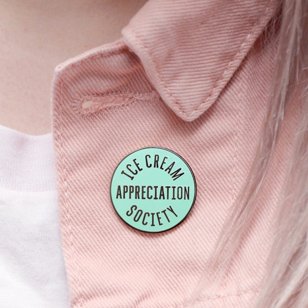 Ice Cream Appreciation Society Enamel Pin