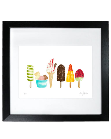 Ice Cream V2 Framed Print