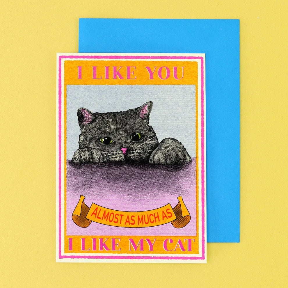 I Like Your Cat Card