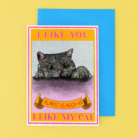 I Like Your Cat Card