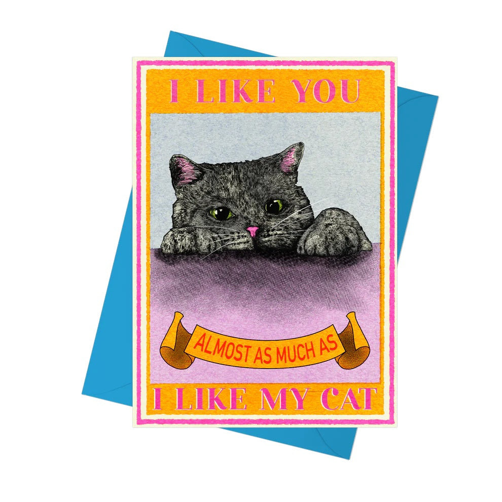 I Like My Cat Card