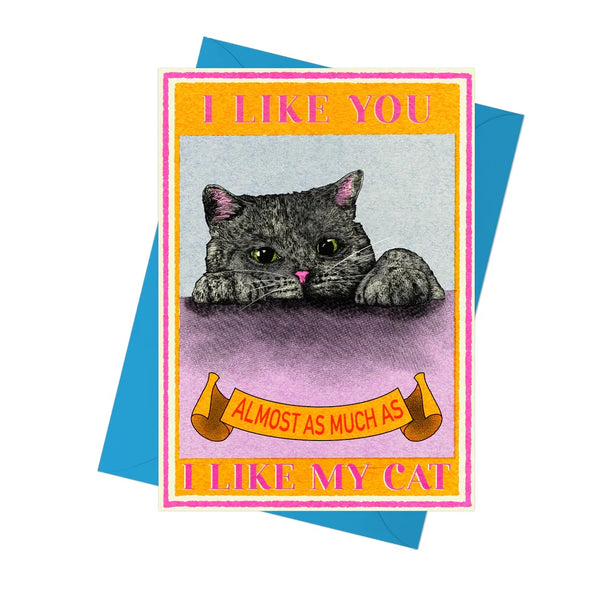 I Like Your Cat Card