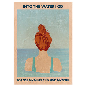 Into the Water Redhead Print