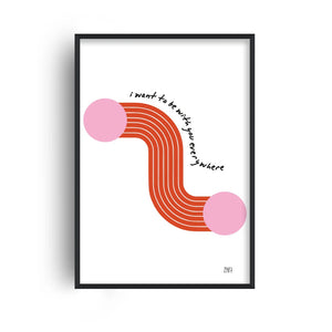 Everywhere A3 Print