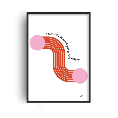 Everywhere A3 Print