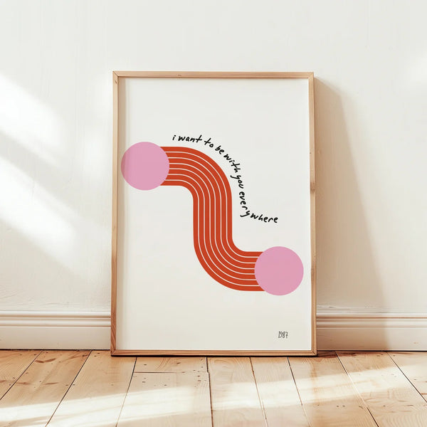 Everywhere A3 Print