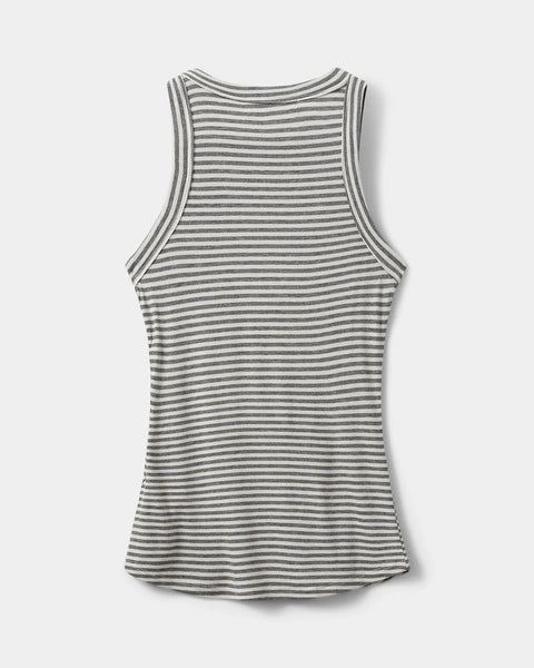 Jullie Striped Grey Vest