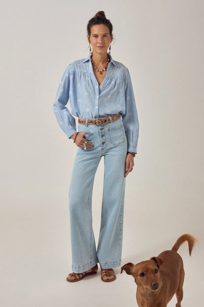 James Sunny Sky Blue Shirt