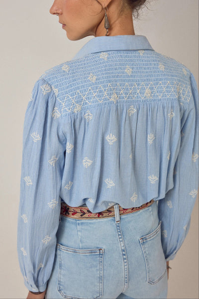 James Sunny Sky Blue Shirt