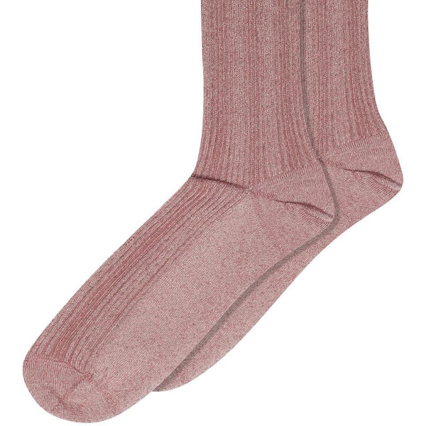 MP Denmark Julia Mauve Glitter Socks