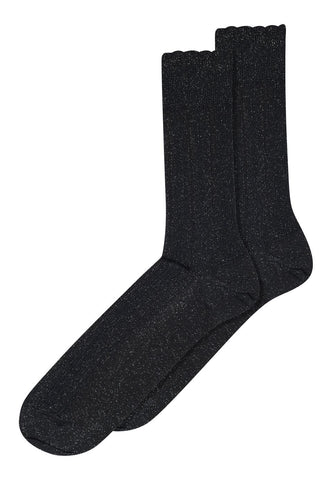 MP Denmark Navy Glitter Donna Socks