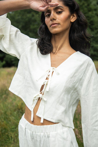 Beaumont Organic Kaz-May Linen Top