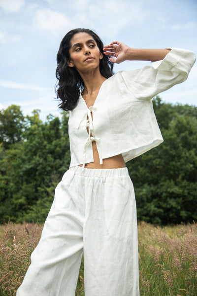 Beaumont Organic Kaz-May Linen Top