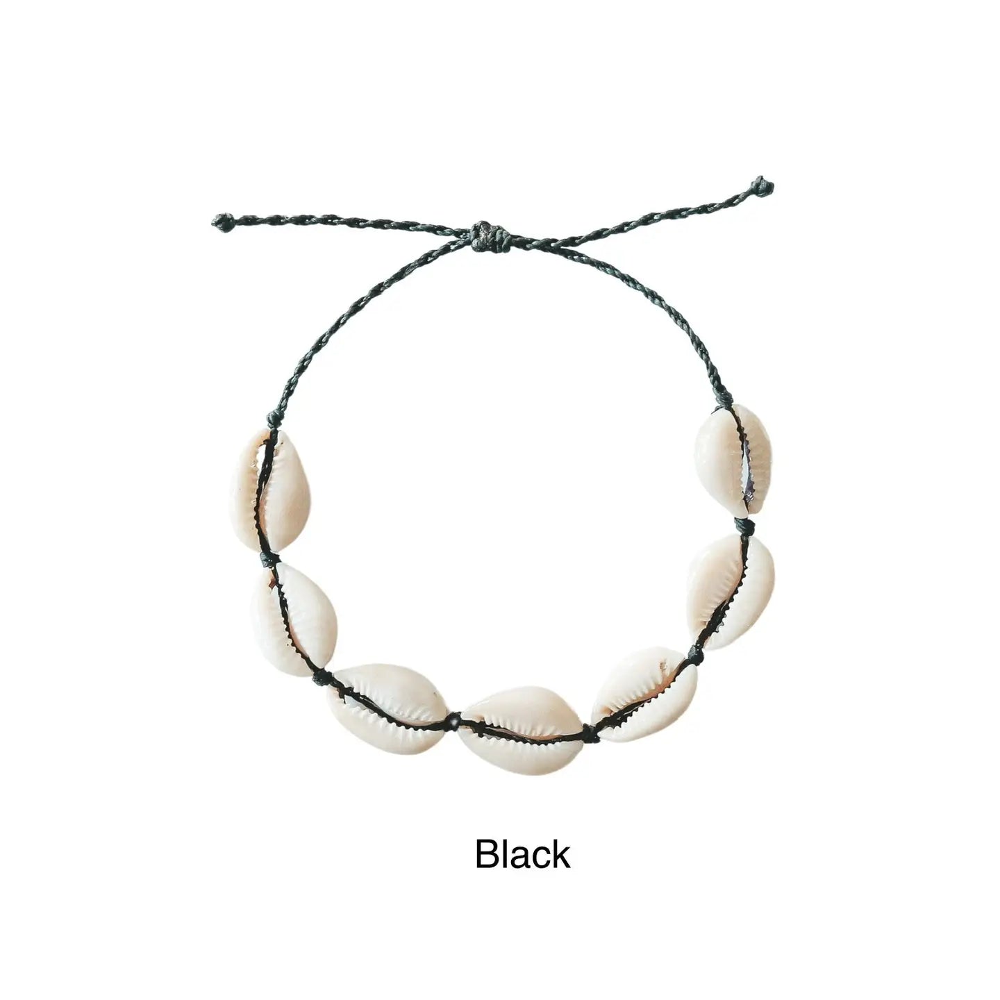 Kerang Black Cowrie Shell Bracelet