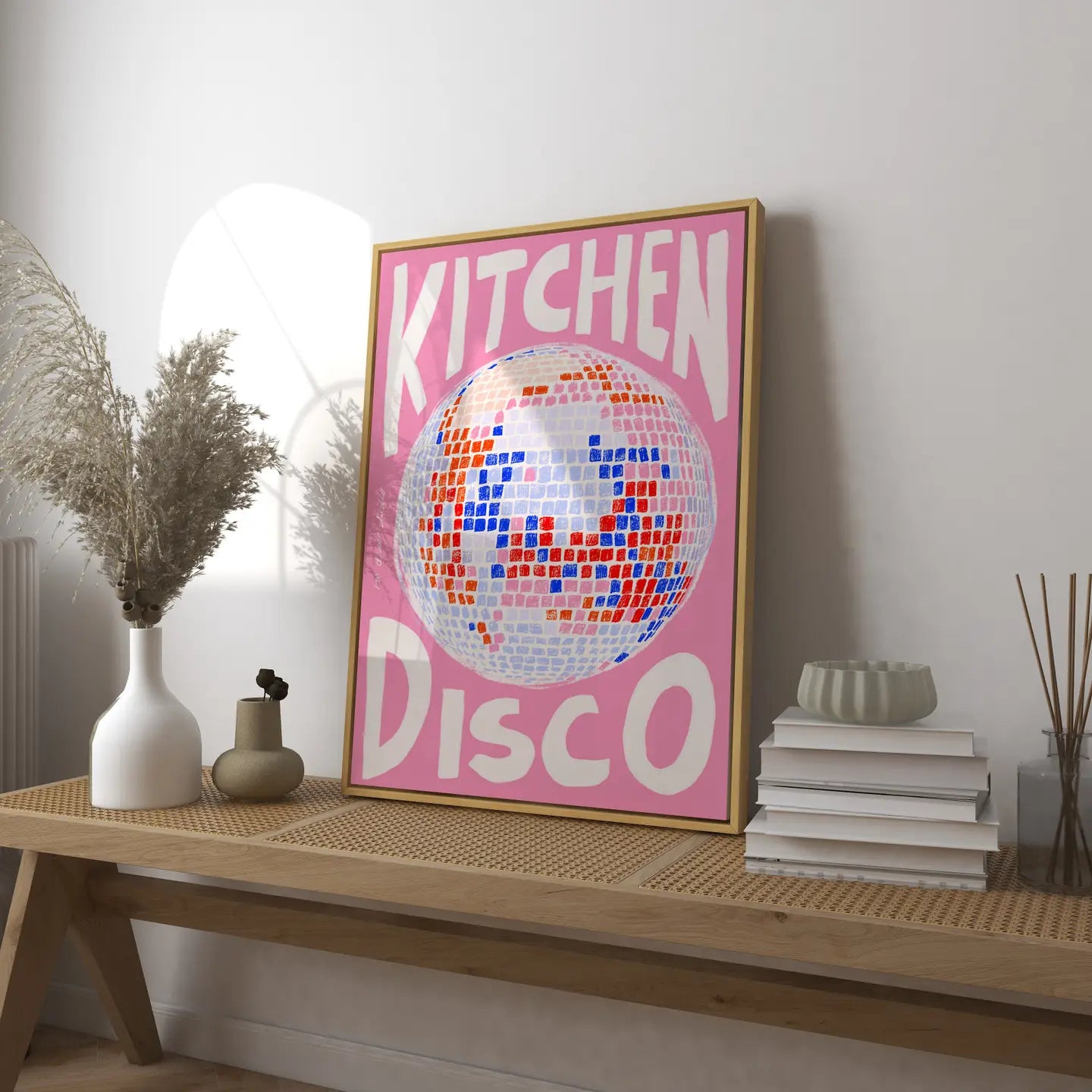 Kitchen Disco A3 Print