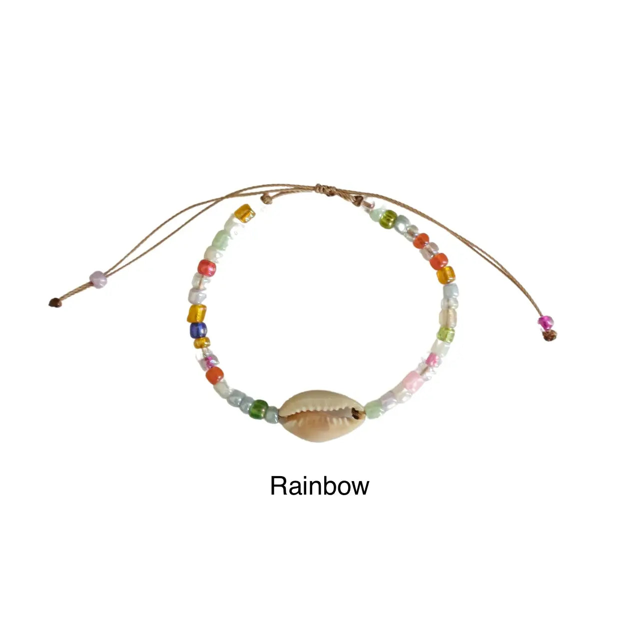 Klayar Rainbow Shell Beaded Bracelet