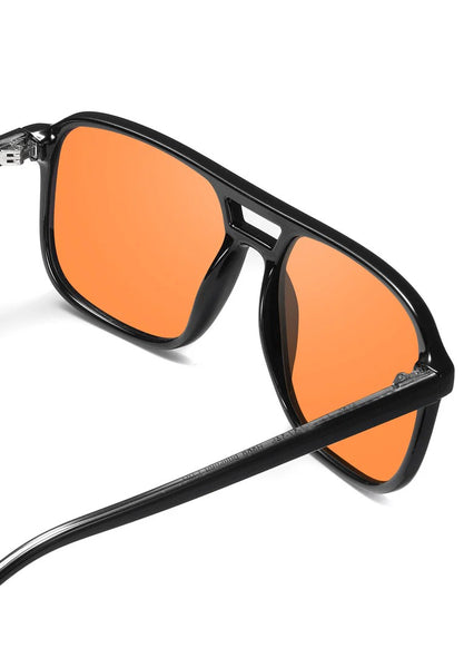 Lai Orange Sunglasses