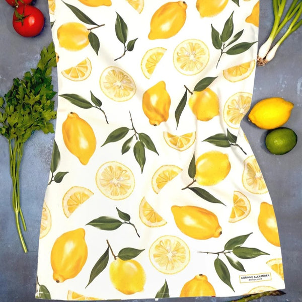 Lemon Tea Towel