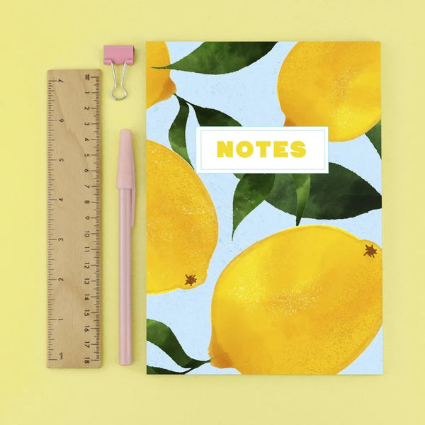 Lemon Notebook Blank