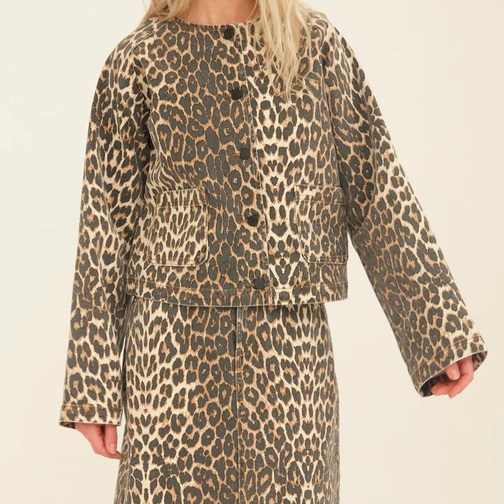 Georgia Jacket Leopard Print